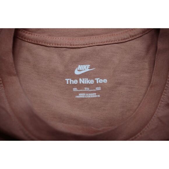 Nike XXL Swoosh Logo T-Shirt - Light Pink - Casual Athletic Tee - Picture 3 of 6